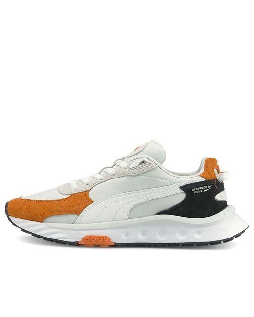 PUMA White Wild Rider Rollin Vibrant' for men