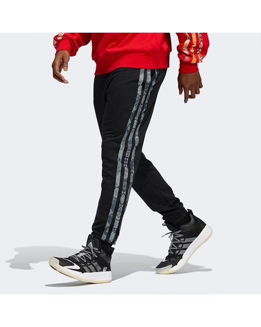 Adidas Black Limited Bundle Feet Sports Pants/Trousers/Joggers for men