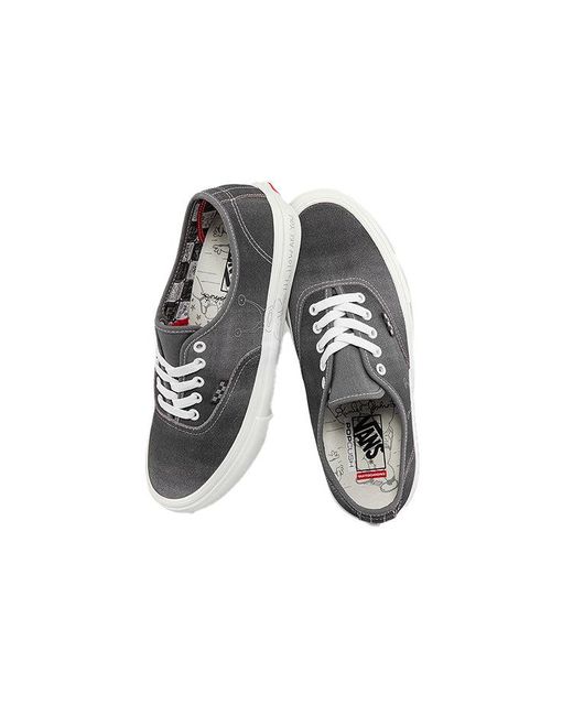 Vans Gray Daniel Johnston X Skate Authentic 'Hi, How Are You Project' for men