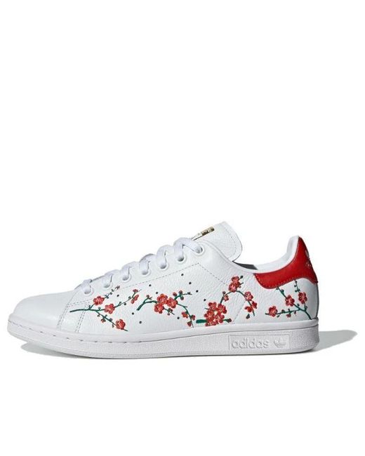 Adidas White (Wmns) Stan Smith 'Floral'