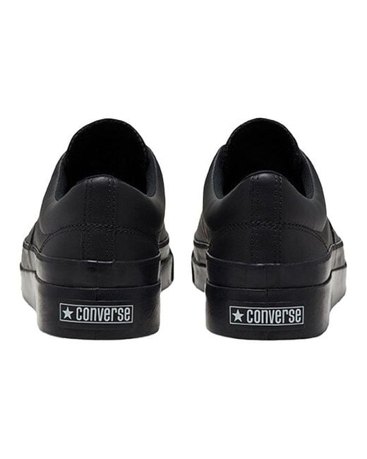 Converse Black Skid Grip Cvo Low 'Mono Leather for men