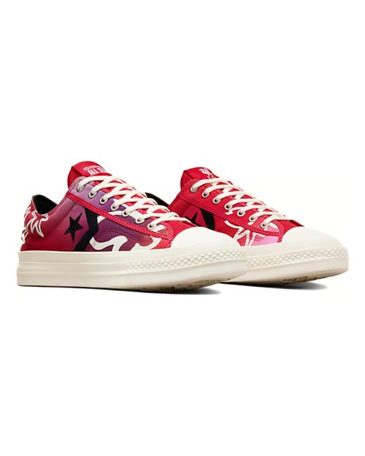 Converse Red Liverpool F.C. X Star Player 76 Low 'The Next Generation' for men