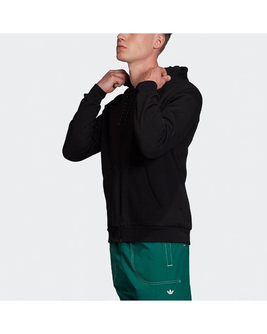 Adidas Blue Originals Adv Logo Fzh Jacket for men