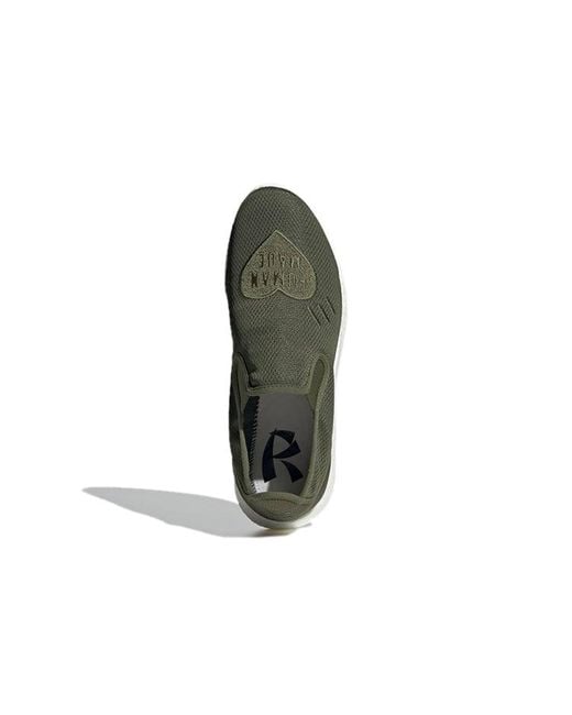 Adidas Green Human Made X Pure Slip-On 'Wild Pine' for men