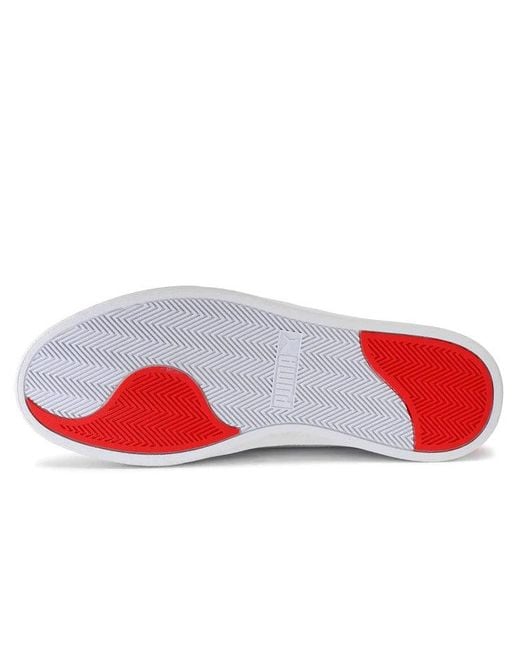 PUMA White Shuffle Sneakers for men