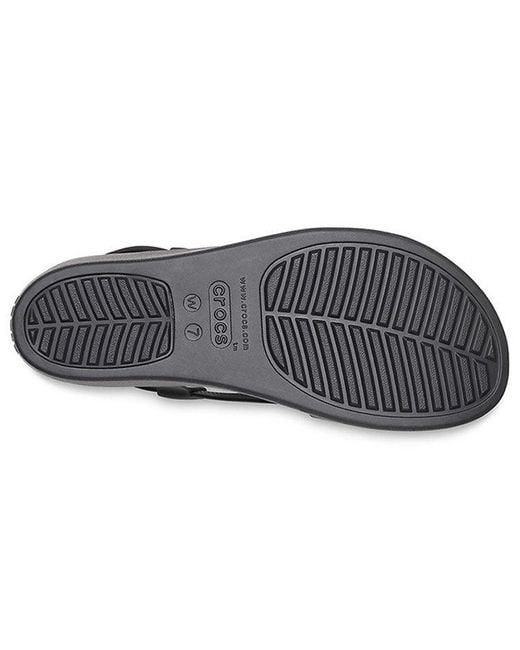 CROCSTM Blue (Wmns) Brooklyn Cozy Non-Slip Sports Sandals