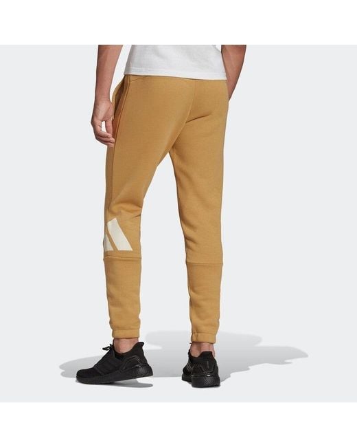 Adidas Natural Logo Printed Track Pants Asia Sizing for men