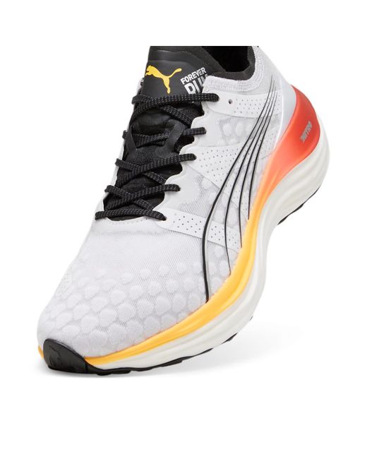 PUMA White Foreverrun Nitro Sun Stream' for men