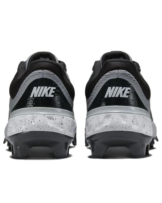 Nike Brown Alpha Huarache Elite 4 Mcs 'Wolf' for men