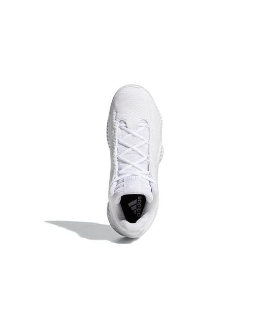 Adidas White Pro Bounce 2018 Low for men