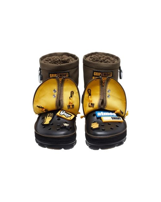 CROCSTM Brown Grip Swany X Atmos X All-Terrain Clog for men