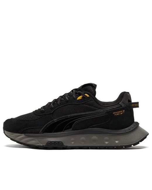 PUMA Black Neymar Jr. X Wild Rider Castlerock' for men