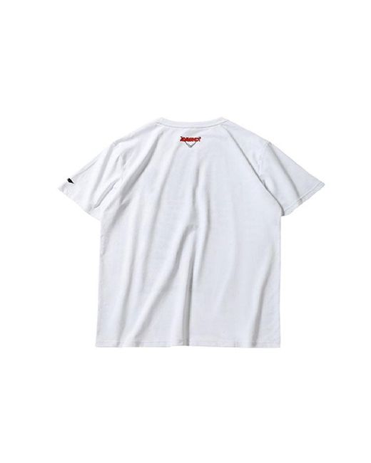 Li-ning White Wade Basketball Graphic T-shirt for men
