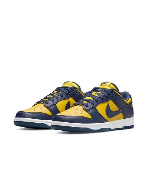 Nike Blue Dunk Low 'Michigan' 2021 for men
