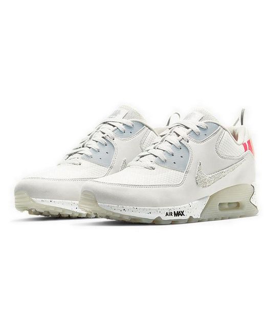 Nike White X Undefeated Air Max 90 'Platinum Tint' for men