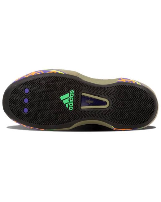 Adidas Purple Crazy 1 All-Star 'Blapur Black1 Vivgrn' for men