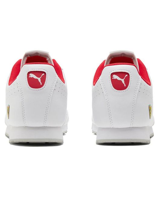 PUMA White Scuderia Ferrari X Roma for men