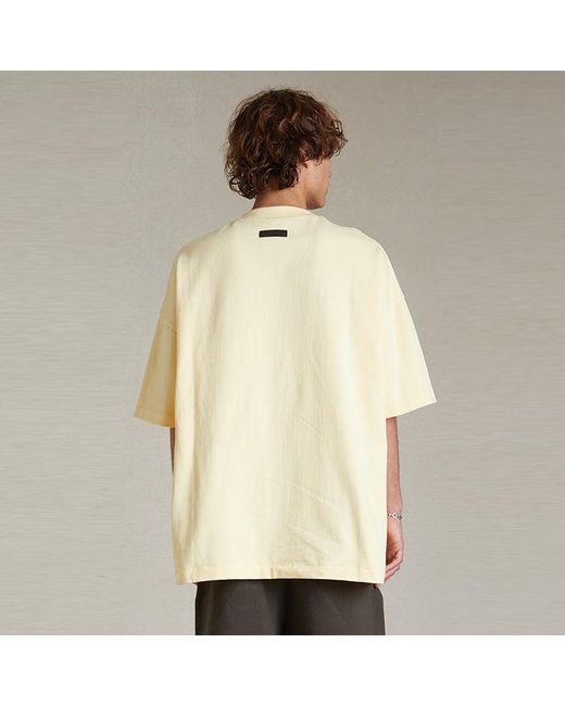 Fear Of God Natural Heavy Jersey Short-Sleeve Tee 'Garden' for men