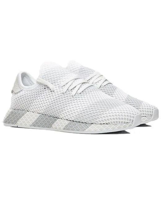 Adidas White Deerupt for men