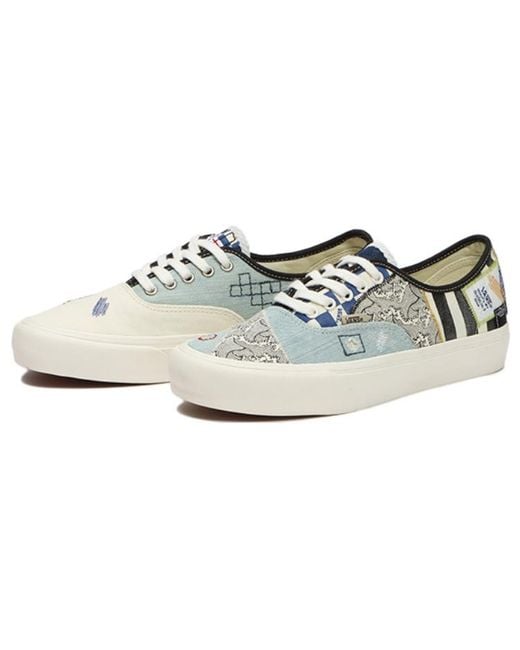 Vans Blue Authentic Vr3 Lx 'Patchwork' for men