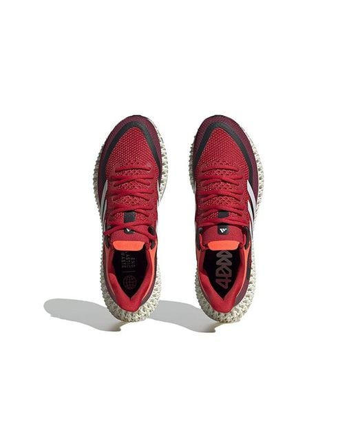 Adidas Red 4Dfwd 'Scarlet Solar' for men