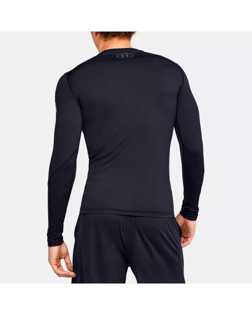 Under Armour Blue Ua Heatgear Armour Long Sleeves Sports Long Sleeves for men
