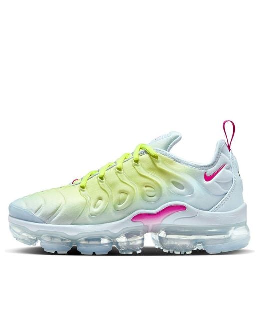 Nike Blue (Wmns) Air Vapormax Plus Tint Lemon Twist'