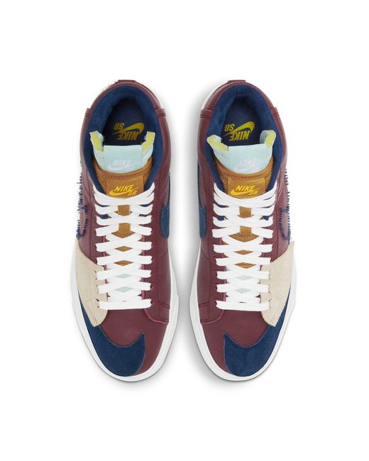 Nike Brown Zoom Blazer Mid Edge Sb 'Team' for men
