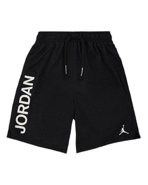 Nike Black Alphabet Logo Printing Sports Shorts for men