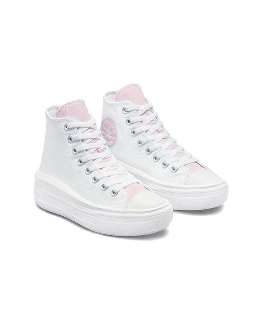 Converse White (Wmns) Chuck Taylor All Star Move High 'Hybrid Floral
