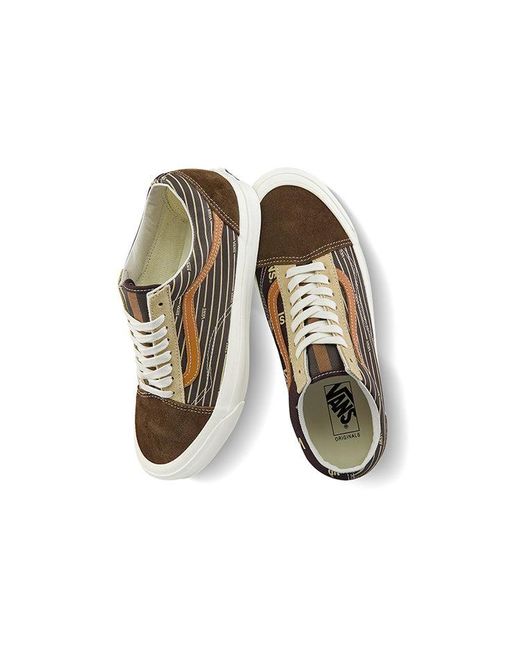 Vans Brown Og Old Skool Lx for men