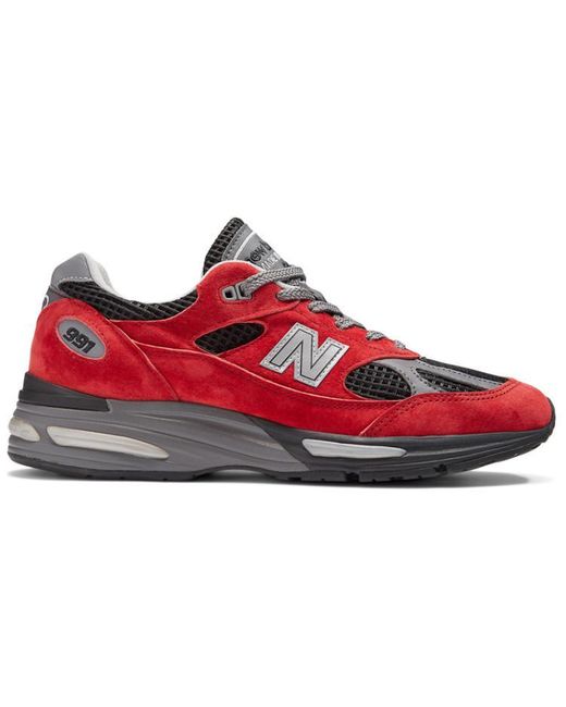 New Balance Red 991V2 for men