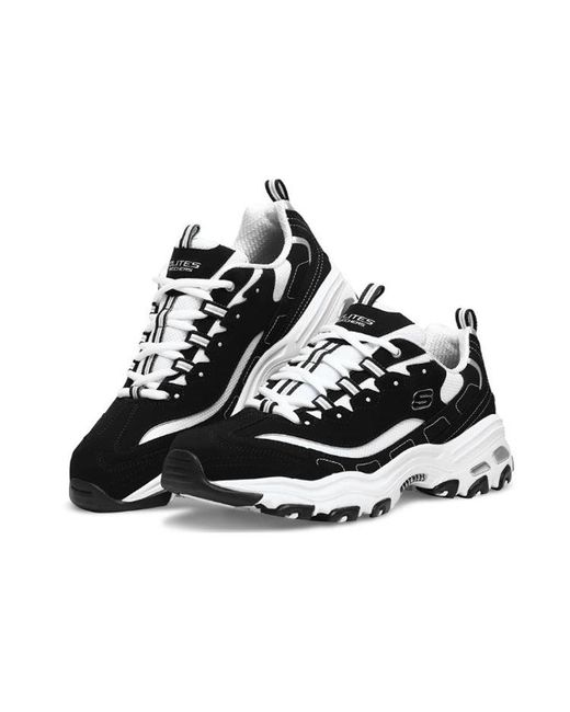 Skechers White D'Lites Daddy Shoes for men