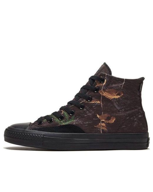 Converse Black Chuck Taylor All Star Pro/ Leaves for men