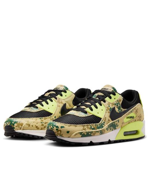 Nike Natural Air Max 90 'Camo Pack Light Lemon Twist' for men