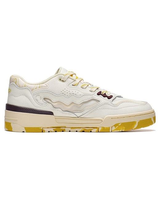 Li-ning White 001 Btc Prm Comfy Shoes for men