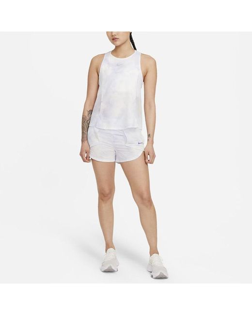 Nike Blue (Wmns) As W Nk Icn Clsh Tmpo Lux Luxury Shrt