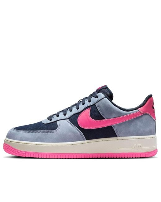 Nike Blue Air Force 1 '07 Lx 'Dark Obsidian Ashen Slate' for men