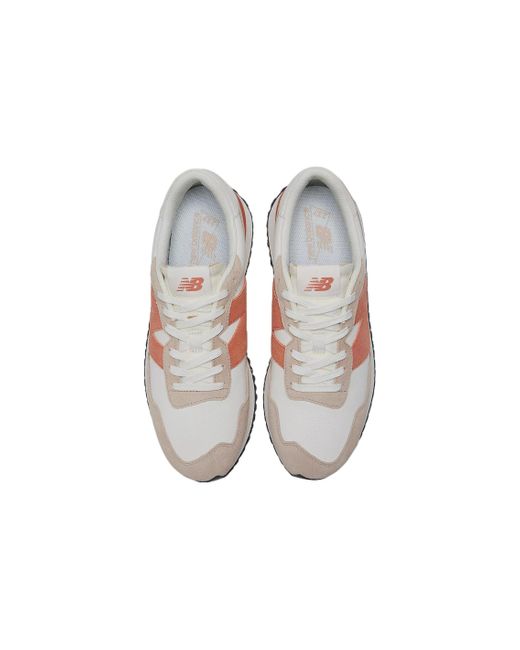 New Balance White 237V1 'Mindful Calm Taupe' for men