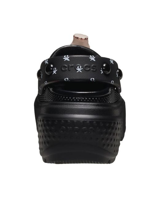 CROCSTM Black Clog 'Wednesday Stomp' for men