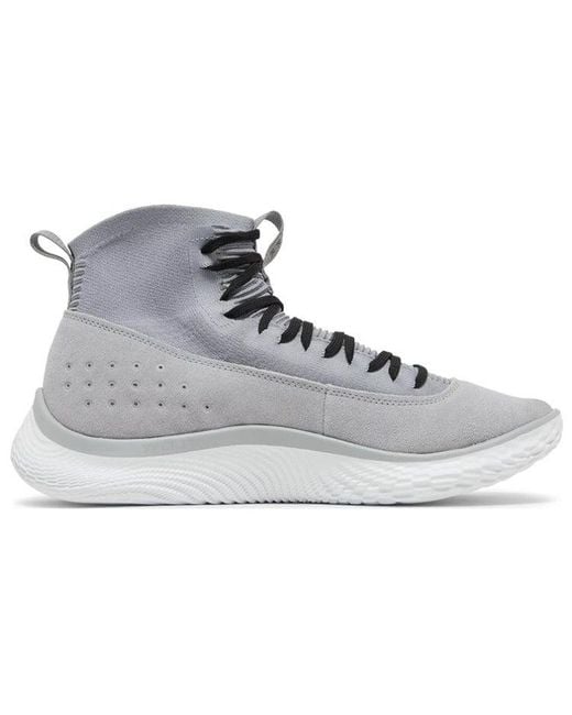 Under Armour Gray Curry 4 Flotro 'Mod' for men