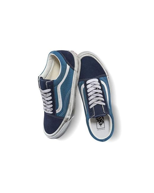 Vans Blue Og Old Skool Lx 'Stressed for men