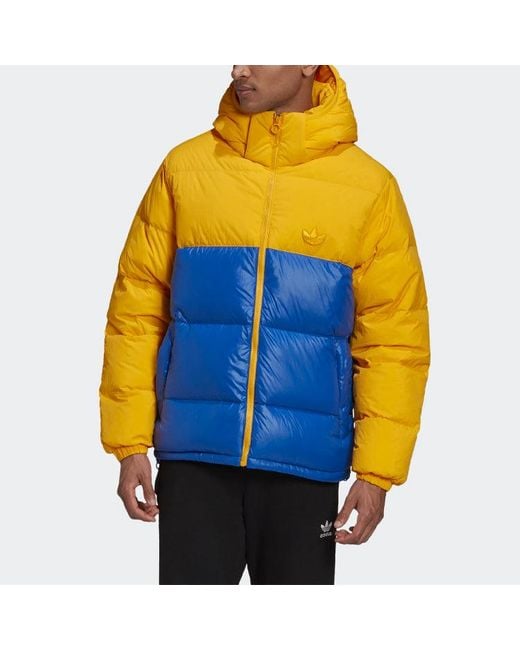 Adidas Yellow Originals Down Regen for men