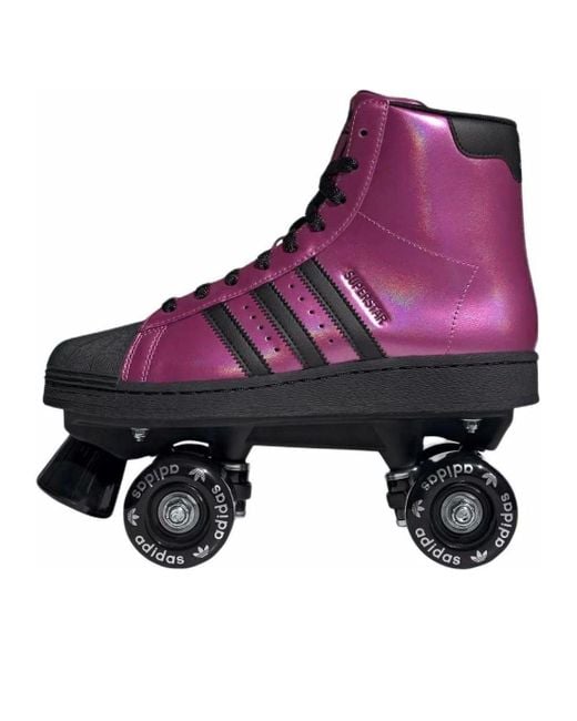 Adidas Purple (Wmns) Patines Superstar 82