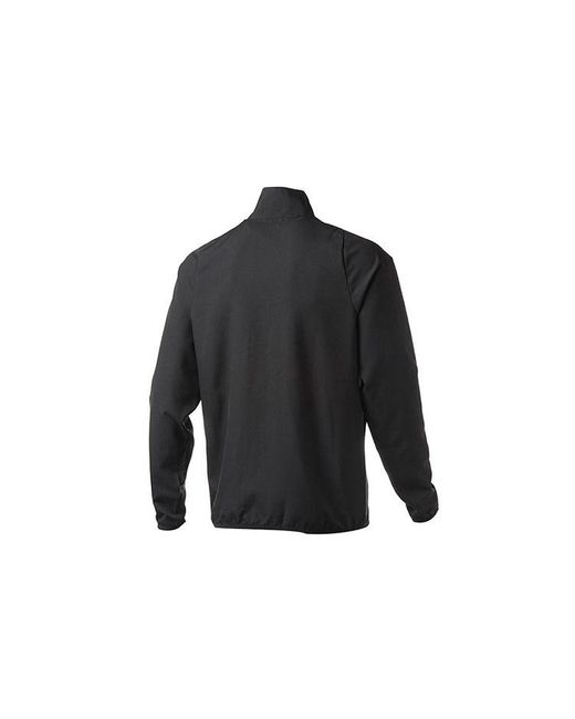 Nike Black Team Woven Stand Collar Training Jacket for men