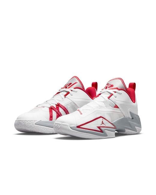 Nike White Westbrook One Take 3 Pf Gym' for men