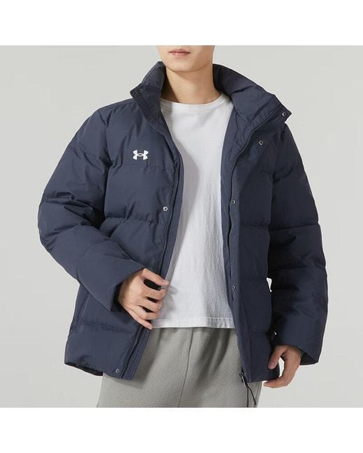 Under Armour Blue Down Jacket for men