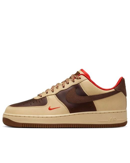 Nike Brown Air Force 1 '07 'Light British Cacao Wow' for men