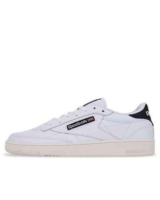 Reebok White Club C Skate Shoes