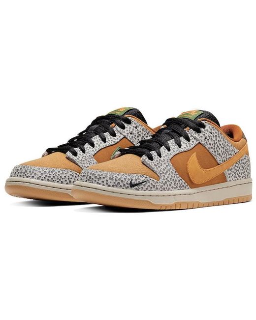 Nike Brown Sb Dunk Low Pro 'Safari' for men